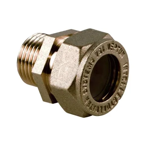 Муфта латунная обжим 20Aх1/2" с НАР Рез. STAHLMANN SSML2001/2BEF