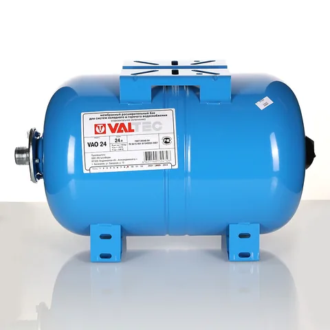 Гидроаккумулятор горизонтальный 24л "VALTEC"