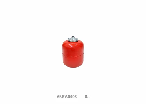 Бак расширительный верт. VALFEX .RV 8л. (КРАСНЫЙ) (90 шт./пал.)