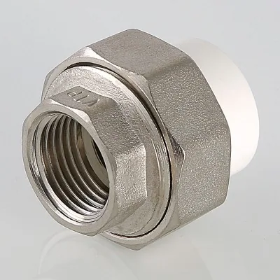 Разъемная муфта с внутр. резьбой 20* 1/2 " PPR "VALTEC" (1/10/200)