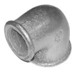 Угольник перех. 1 1/2" х 1" чугунный (оцинкованный) (1/30)