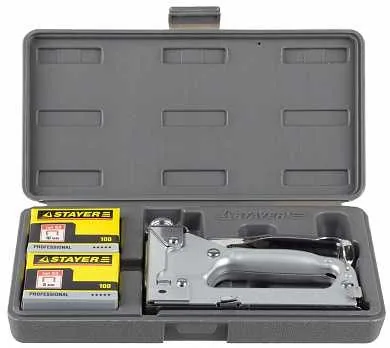 Степлер "Pro53" STAYER Professional для скоб тип 53 (4-14мм) в кейсе