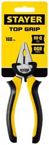 Плоскогубцы STAYER "TopGrip" ,160 мм