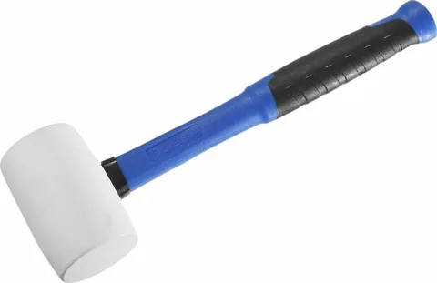 Киянка ЗУБР белая резиновая 450г.