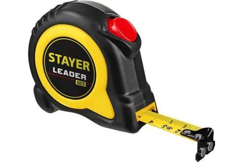 Рулетка STAYER , обрезиненный корпус 8 м*25 мм 3402-08-25