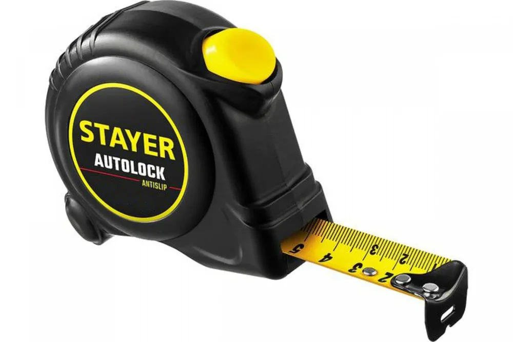 Рулетка с автостопом STAYER 5м х 25мм 2-34126-05-25_z02