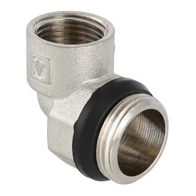 Отвод коллекторный (НИКЕЛЬ) 3/4" х 1/2"нар-вн "VALTEC" (1/10/110)
