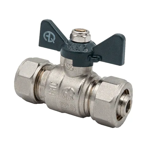 Кран шаровой под обжим 20* 20 AQUALINK