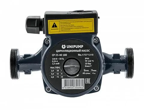 Насос цирк. 25/ 40 – 130 "UNIPUMP" CP (синий)