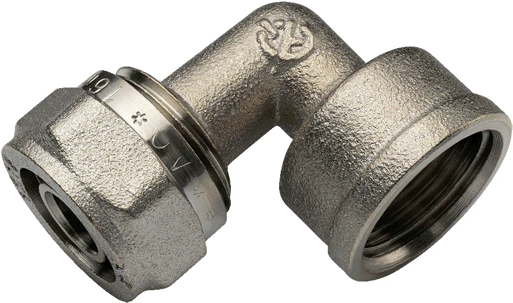 Угольник с вн.резьб 20*3/4 "AQUALINK"обжим 1/10/100