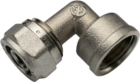 Угольник с вн.резьб 16*1/2" "AQUALINK" обжим 1/10/150