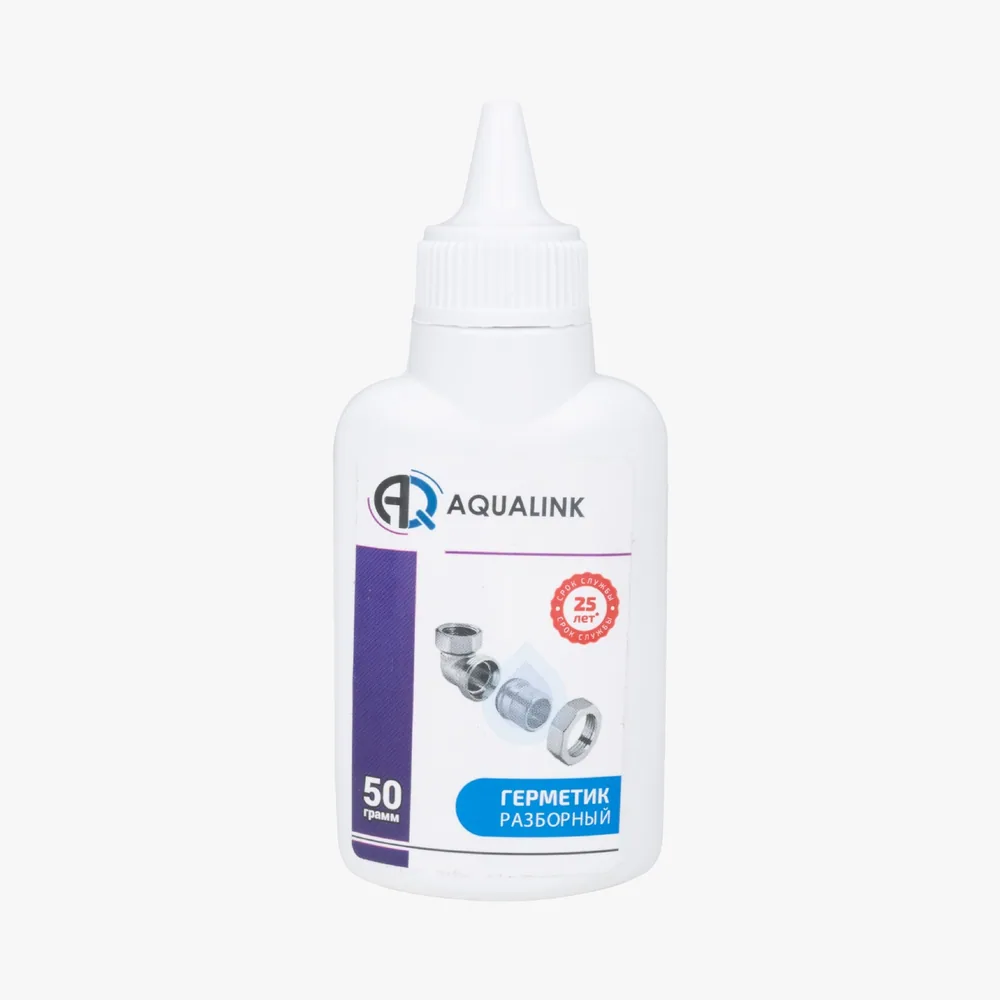 Анаэробный клей герметик Aqualink разборный 50гр 1/20