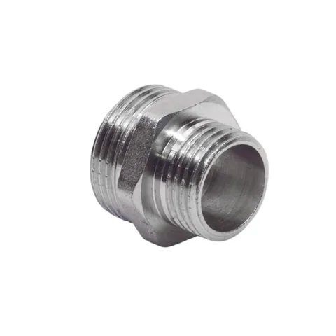 Ниппель-переходник 1/2" х 3/4" "AQUALINK" (Никель) 1/10/300