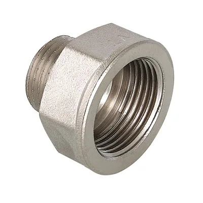 Переходник вн -нар рез.1/2" х1/4" "Valtec" (Никель) 1/10/400
