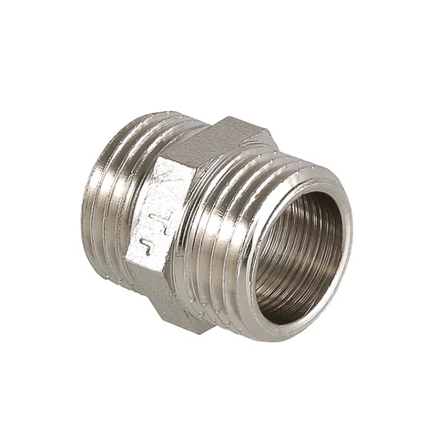 Ниппель – Никель 1 1/2" "Valtec" (Никель) 1/10/40