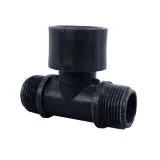 Тройник резьбовой 2" х 1 1/2" х 2" нар.вн.нар. резьб. ПЭ