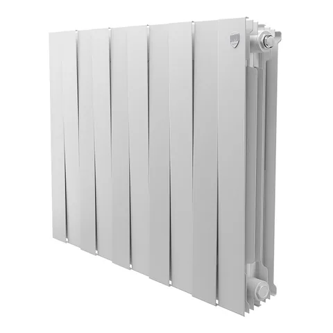 Радиатор биметалл. Royal Thermo PianoForte 500 (цвет Белый) 10 секц.