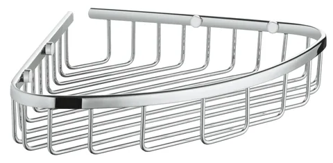 40663001 Полочка-решетка 300, угловая, большая,хром Grohe BauCosmopolitan