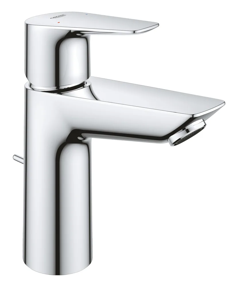 23758001 Смеситель для раковины с донным клапаном, размер M, хром Grohe BauEdge