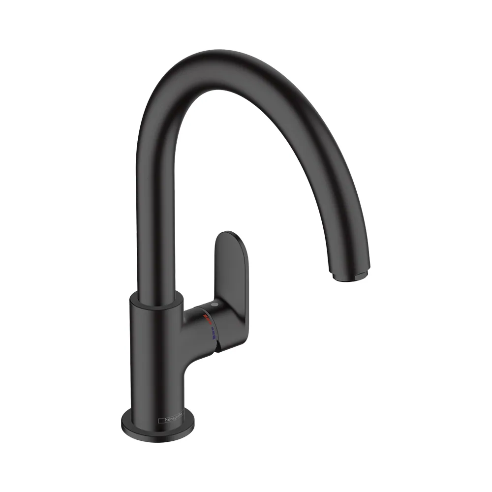 71870670 Смеситель для кухни 260, черный Hansgrohe Vernis Blend M35