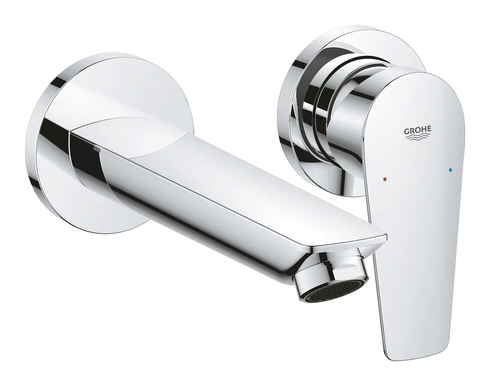 20474001 Смеситель для раковины, размер M, на 2 отверстия, хром Grohe BauEdge New