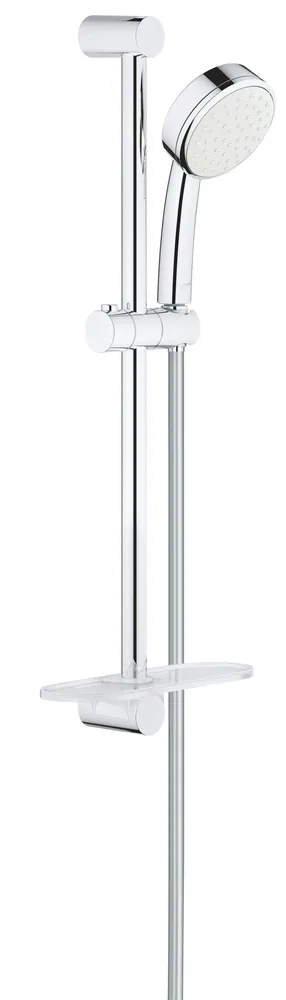 26083002 Душевой гарнитур 600мм,с полочкой, хром Grohe New Tempesta Cosmopolitan 100