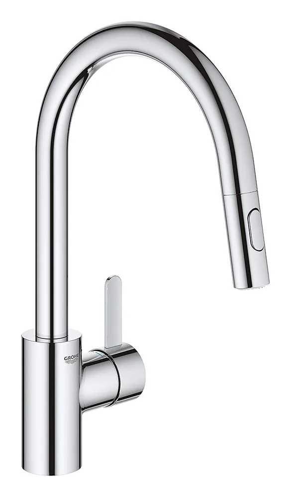 31481001 Смеситель для кухни, выдвижной высокий излив, хром Grohe Eurosmart Cosmopolitan
