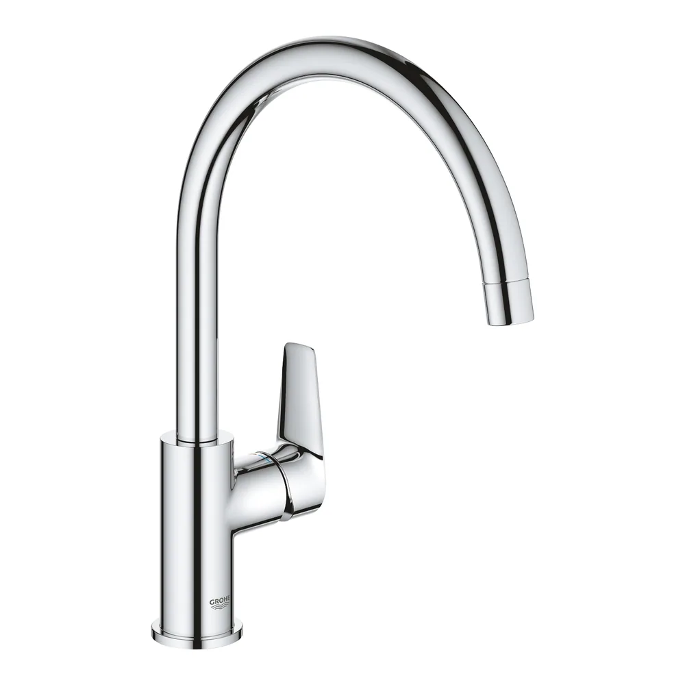 31367001 Смеситель для кухни, высокий излив, хром Grohe BauEdge