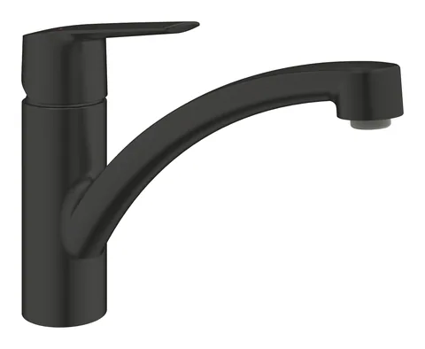324412432 Смеситель для кухни, черный Grohe QuickFix Start