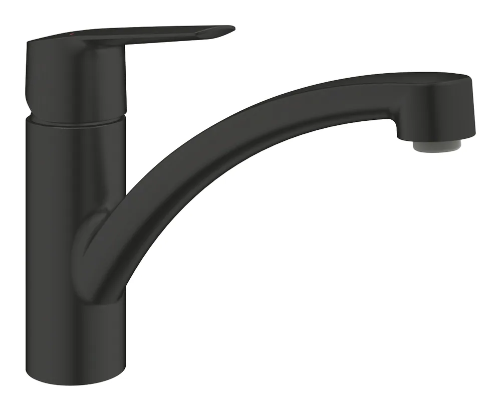 324412432 Смеситель для кухни, черный Grohe QuickFix Start