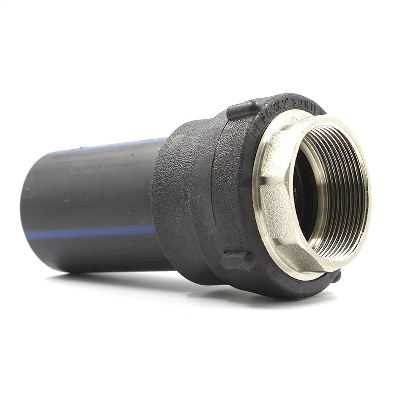 Переходник ПЭ -сталь 75 х 2 1/2" ПЭ SDR 11