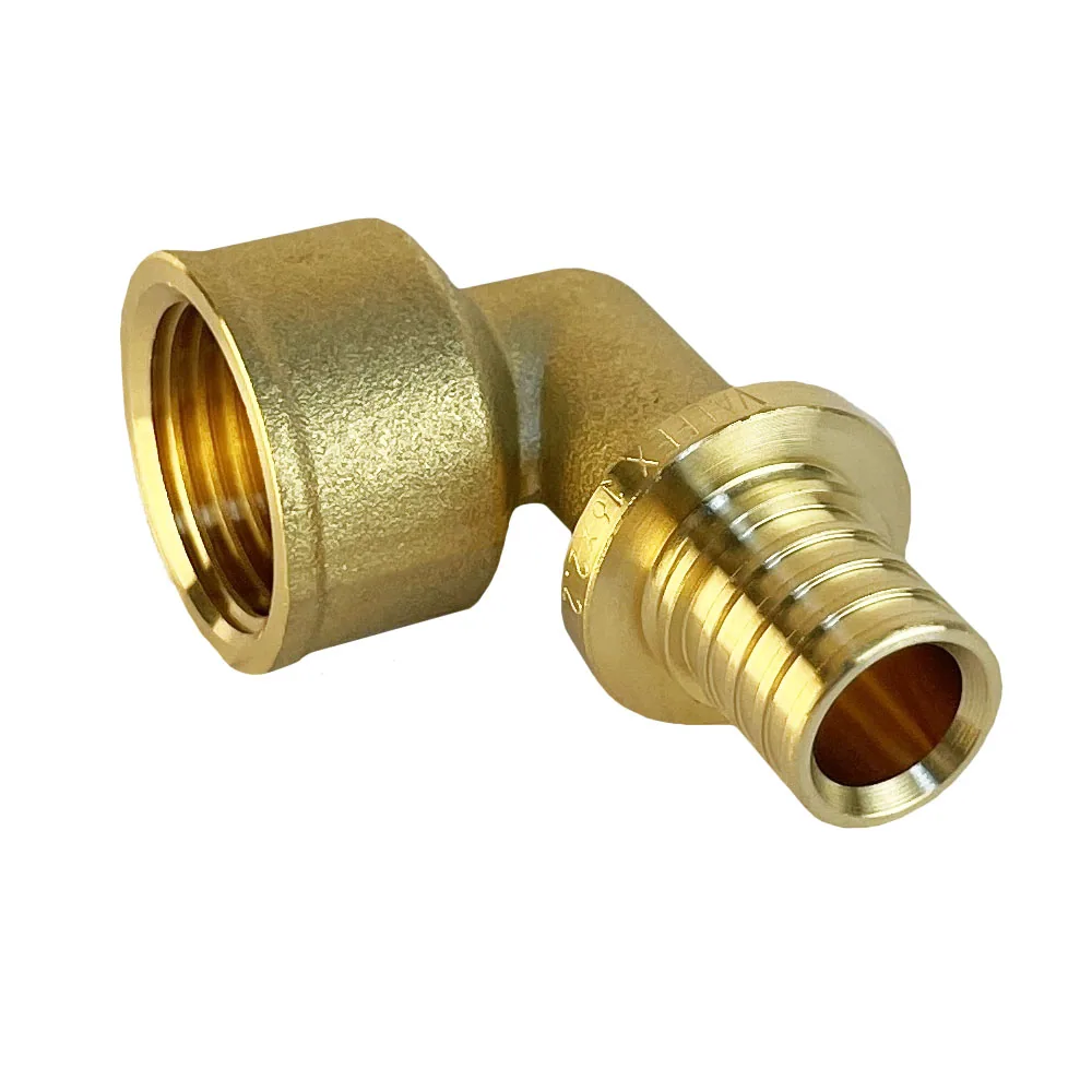 Угольник надвижной с переходом на вн.р. 16(2,2) х 3/4" (VALFEX) 1/10/160