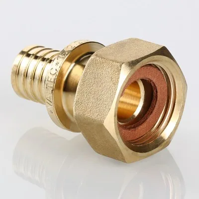 Соединитель надвижной с накидной гайкой VALTEC 20(2,8) х 1/2" (1/5/200)