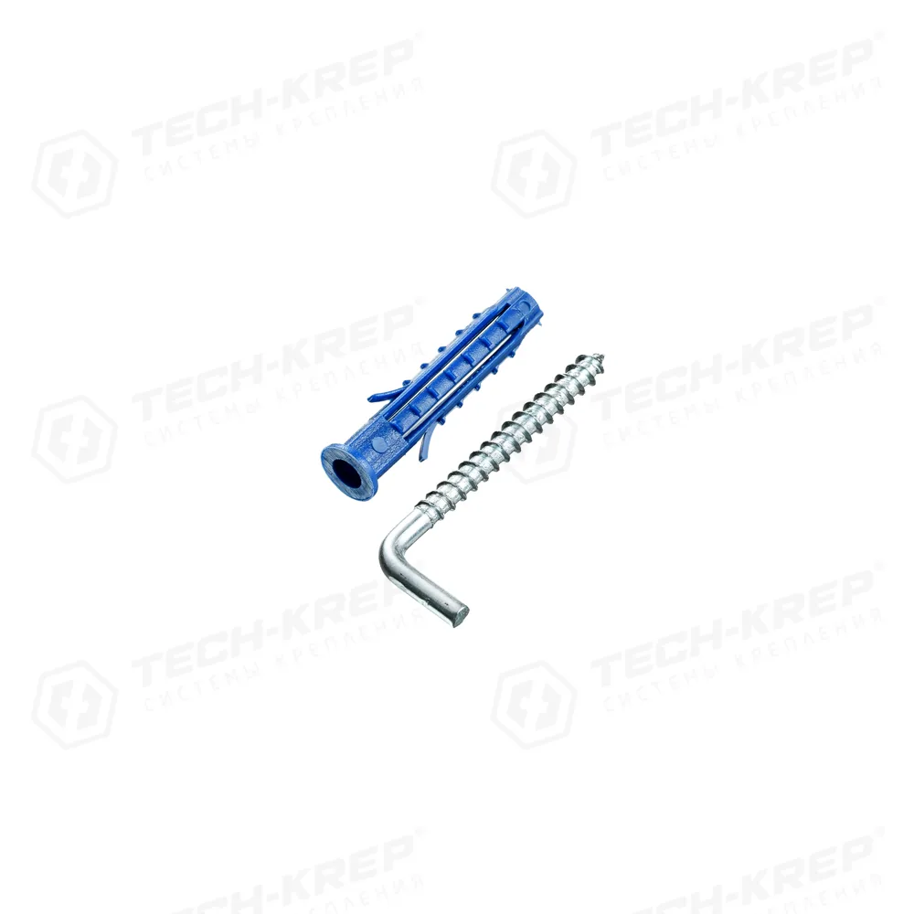 Дюбель с прямым крюком KRHP-12 (900/50шт.)