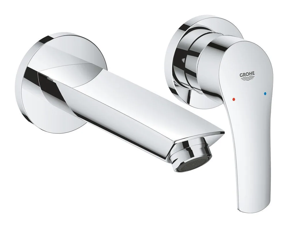 29337003 Смеситель для раковины на 2 отверстия, хром Grohe Eurosmart