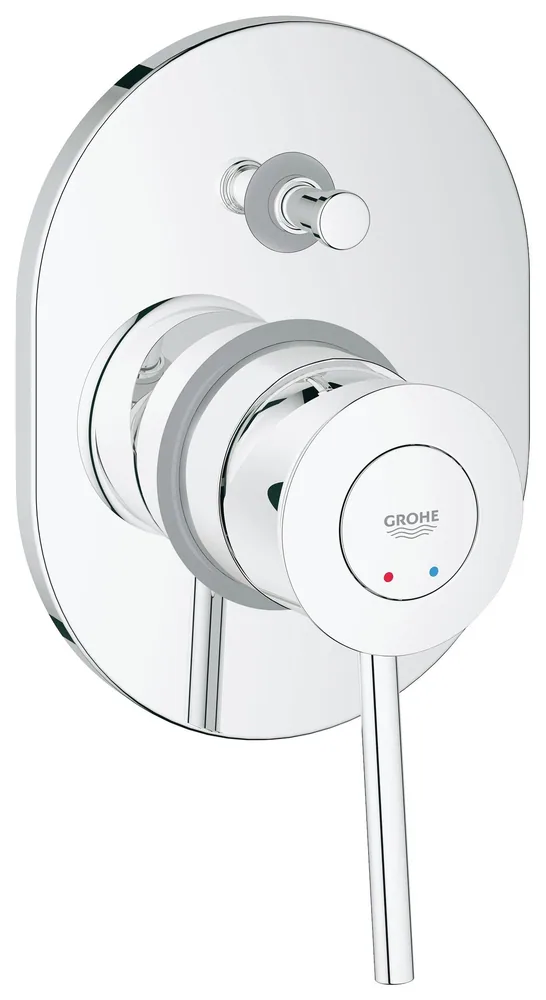 29047000Смеситель для ванны со встраиваемым механизмом, хром Grohe BauClassic