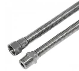 Гибкая подводка 3/4",1 м, Г-Ш шланг сильф SS
