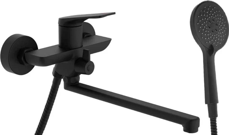 Смеситель для ванны HAIBA HB22816-7 черный