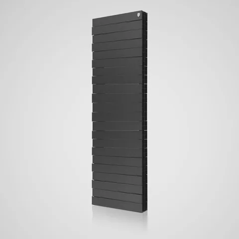 Радиатор биметалл. Royal Thermo PianoForteTower 500 (цвет Черный) Noir Sable 18 секц.
