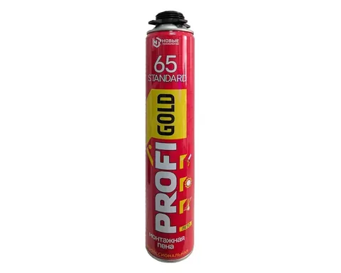 Пена монтажная Profi Gold 65 STANDARD (ЛЕТО)
