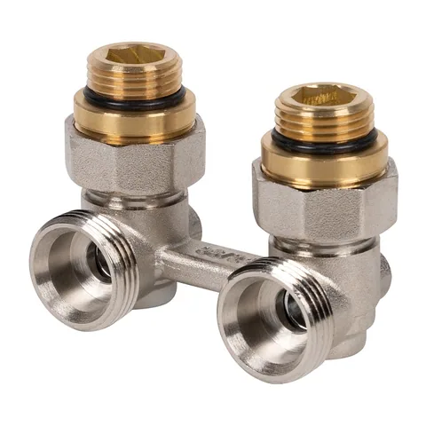 Узел нижнего подключения Royal Thermo УГЛОВОЙ 1/2"х3/4"EK RTE 07.00002А (Новый)