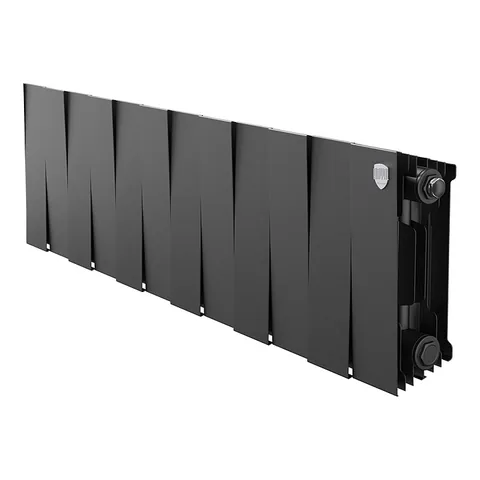Радиатор биметалл. Royal Thermo PianoForte 200 (цвет Чёрный) Noir Sable 13 секц.