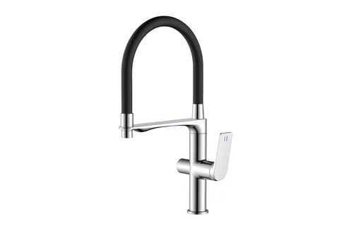 Смеситель для кухни со встроенным фильтром HAIBA HB76816 хром