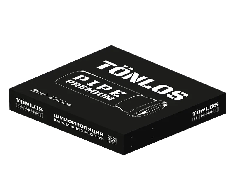 ШУМОИЗОЛЯЦИЯ КАНАЛ. ТРУБ TONLOS PIPE PREMIUM (D110ММ, ТОЛЩ. 6ММ, L ДО 3М)